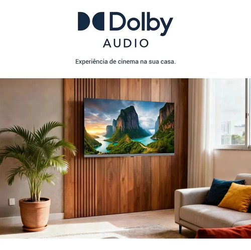 Smart Tv 32 Pol Hd Britânia B32kra Roku Tv Wi-fi Dolby Audio