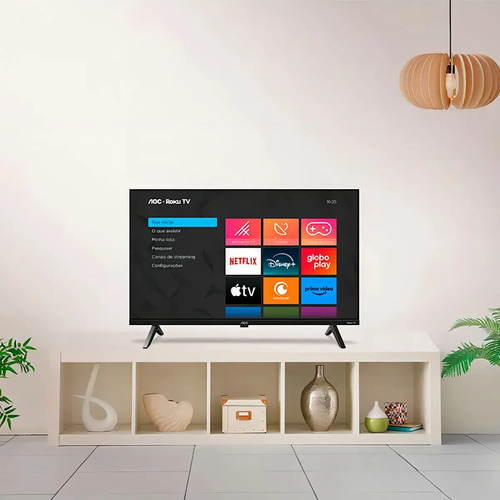 Smart TV 40S5045/78G Série 5045 Full HD 40" Roku AOC Bivolt