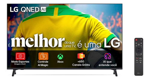 Smart Tv 4k 50 LG Qned73 Portal De Games Processador Ai 7