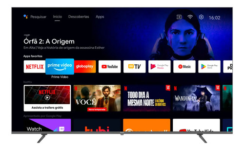 Smart Tv 86 Qled Philco P86kaa Uhd 4k Android Tv Dolby Audio Hdr 110/220v