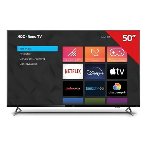 Smart tv aoc 50u6125 50 4k led 1