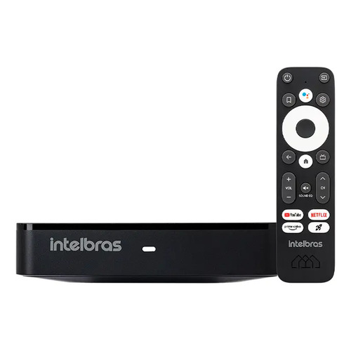 Smart tv box android izy play 4k intelbras 1