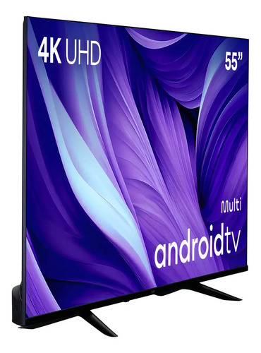 Smart tv dled 55 4k multi android 11 4hdmi 3usb wi fi tl061m