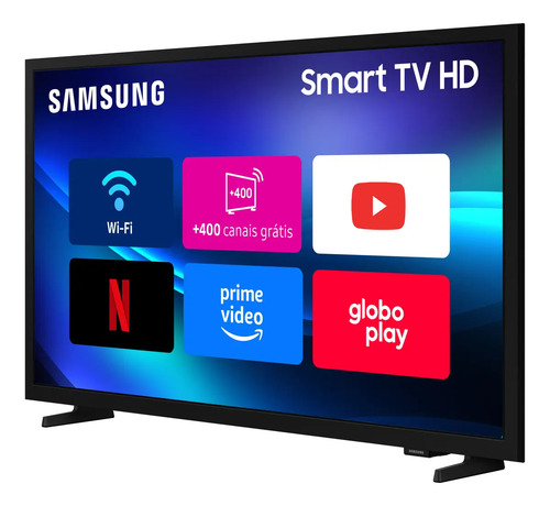 Smart Tv H5000f Hd 32 Polegadas 2025 Preto Samsung Bivolt