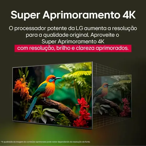 Smart Tv LG 43'' 4k Ultra Hd Nano Ai Magic Webos 26 43un85
