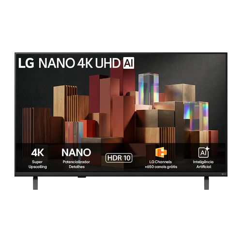 Smart tv lg 50 4k ultra hd nano ai magic webos 26 50un85