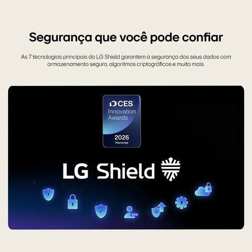 Smart TV LG 50'' QNED Mini LED 4K Processador A7 AI GEN9 50QNED70BSA 2026