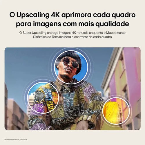 Smart TV LG 50'' QNED Mini LED 4K Processador A7 AI GEN9 50QNED70BSA 2026