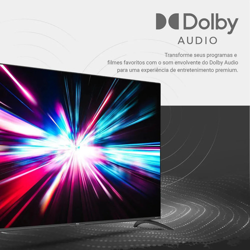 Smart Tv Philco 58 P58vik 4k Uhd Led Roku Dolby Audio Wi-fi Hdr10 110/220v