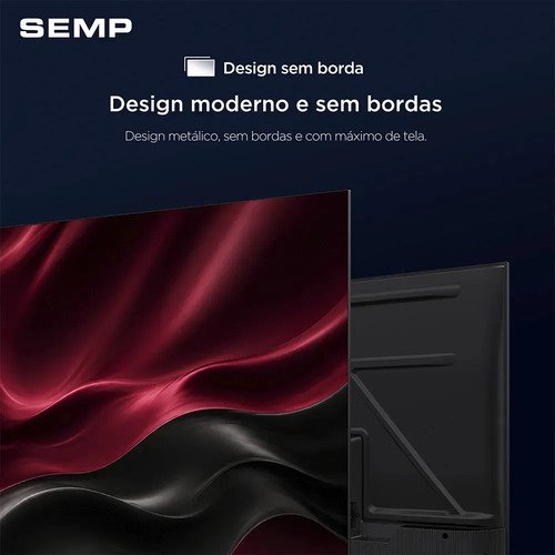 Smart Tv Semp 32 Polegadas Led Full Hd S42r Roku Tv Wi-Fi Dolby Audio Brilho Até 220 Nits 32s42r