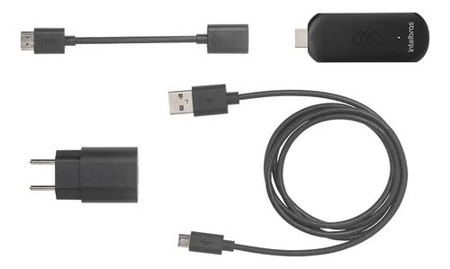 Smart Tv Stick Full Hd Intelbras Preto Padrão