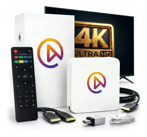 Smart Tv Stick V10 Ultra 4k Android Hdmi 3a Geração 2026