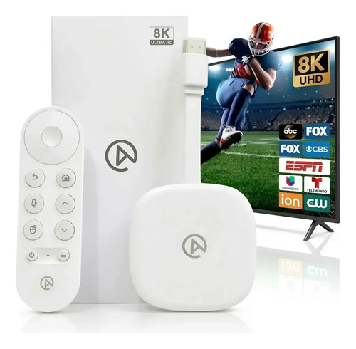 Smart tv stick v11 8k android 11 wifi 5g branco copa 2026