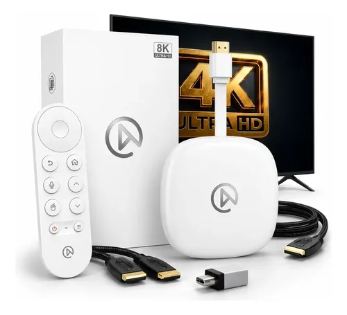 Smart tv stick v11 8k wifi 5g android 11 3a geracao 2026