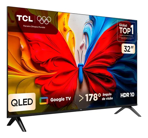 Smart Tv Tcl 32 Qled Full Hd S5k Bluetooth Google Tv 32s5k