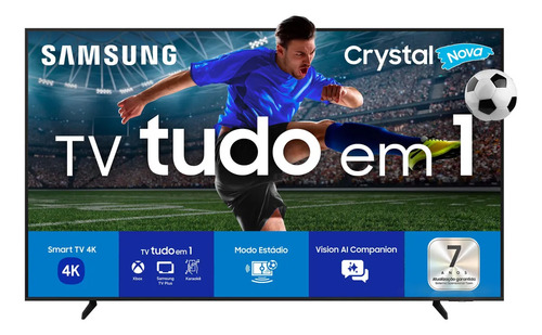 Smart tv un55u8100fgxzd crystal 55 4k preto samsung bivolt