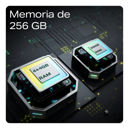Smartphone Infinix Hot 50i 4GB RAM 256GB 4G Câmera Dupla 48MP Selfie 8MP 5000mAh 6,7” 120Hz Preto Obsidiana