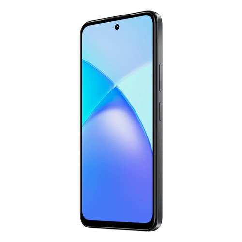 Smartphone Infinix Smart 10 4GB RAM 256GB SSD Câmera 8MP + IA, Tela 6.67 HD+ 120Hz, Bateria 5000mAh, Processador T7250, Android 15 Go, Dual Chip - Preto