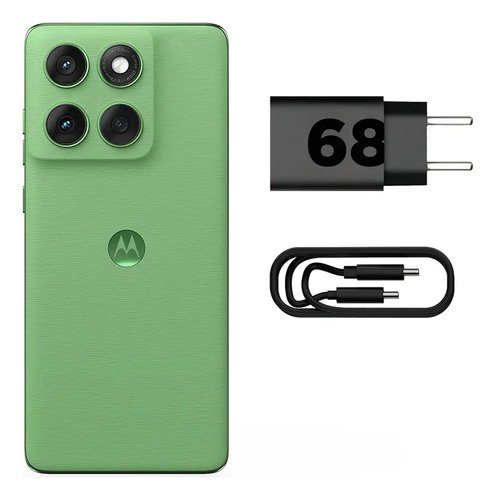 Smartphone Motorola Edge 60 5g - 512gb 24gb (12gb Ram+12gb Ram Boost) Tela Quad-curve Moto Ai 50mp Sony Camera Ultrarresistencia Militar Ip68 + Ip69 - Verde