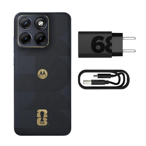 Smartphone Motorola Edge 70 Fusion 5g Fifa World Cup Collection - 256gb 24gb (8gb Ram + 16gb Ram Boost), Camera 50mp Sony Lytia 710, Tela 1.5k Extreme Amoled - Grafite