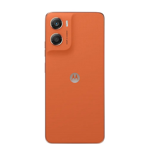 Smartphone Motorola Moto G06 - 128gb 12gb (4gb Ram + 8gb Ram Boost) E Camera 50mp Com Ai Bateria De 5200 Mah Tela 6.9 - Laranja
