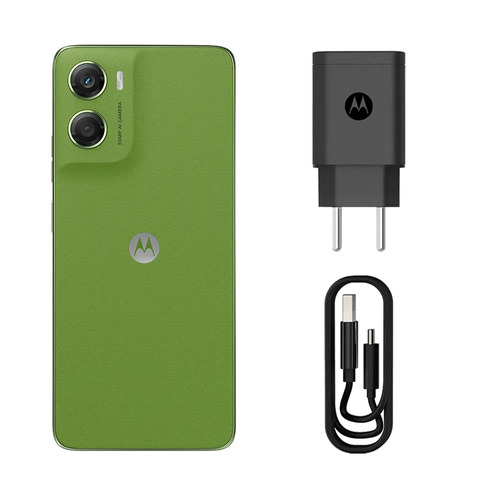 Smartphone Motorola Moto G06 - 256gb 12gb (4gb Ram + 8gb Ram Boost) E Camera 50mp Com Ai Bateria De 5200 Mah Tela 6.9 - Verde