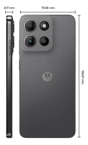 Smartphone Motorola Moto G15 - 256gb 12gb (4gb Ram+8gb Ram Boost) E Camera 50mp Com Ai E Night Vision Bateria De 5200 Mah Tela Fhd+ 6.7 Com Superbrilho Nfc - Grafite