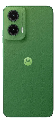 Smartphone Motorola Moto g35 5G - 128GB 12GB (4GB RAM+8GB Ram Boost) e Camera 50MP com AI NFC Tela 6.7" com Superbrilho - Verde - Vegan Leather