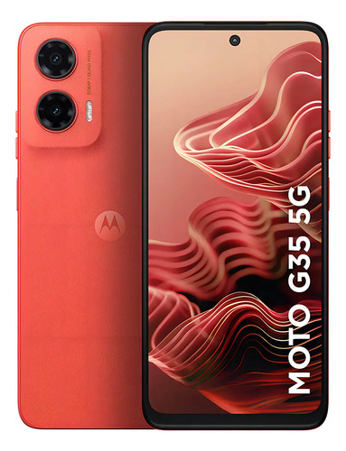 Smartphone motorola moto g35 5g 256gb 12gb 4gb ram8gb ram 1
