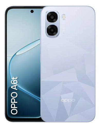 Smartphone oppo a6t 128gb 4gb ram azul cristal