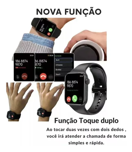 Smartwatch A Prova D'água Mede Pressão Arterial Gps Strava