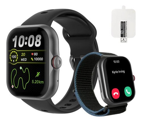 Smartwatch bettdow fb055 185 esportivo ia gps 3atm musica pr