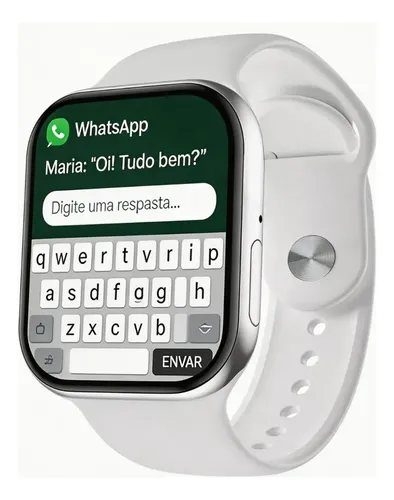 Smartwatch feminino mini 38mm 2026 amoled pro nfc whatsap