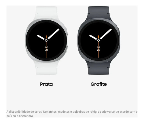 Smartwatch samsung galaxy watch8 lte de 44mm com galaxy ai g