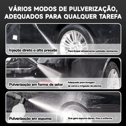 Soarfly Lavadora De Pressão Portátil De 3800w - 160bar