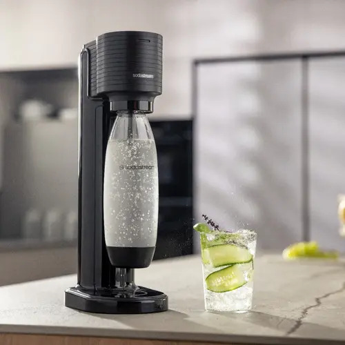 SodaStream Gaia Máquina Para Gaseificar Água Preta