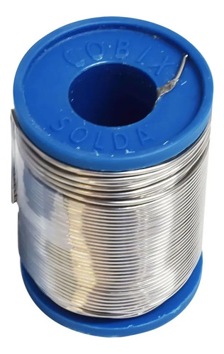 Solda Estanho 1mm 60x40 (snxpb) C/ Fluxo Rolo 250g - Cobix
