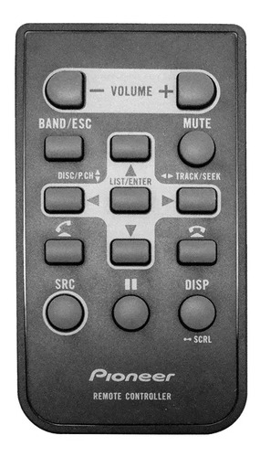 Som automotivo Pioneer Mvh X3000bt com usb e bluetooth e radio preto