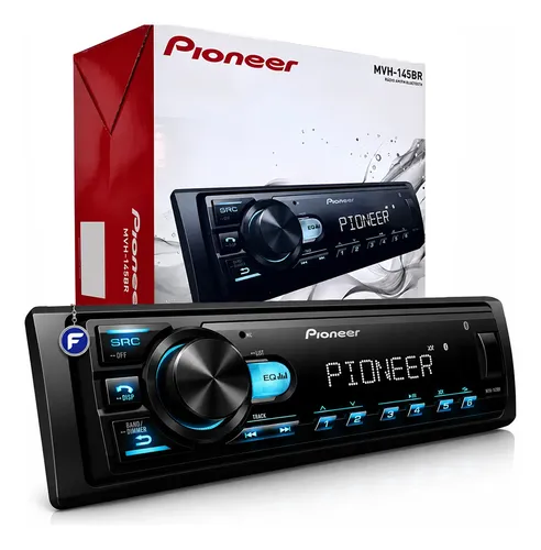 Som automotivo radio pioneer bluetooth usb lancamento mp3