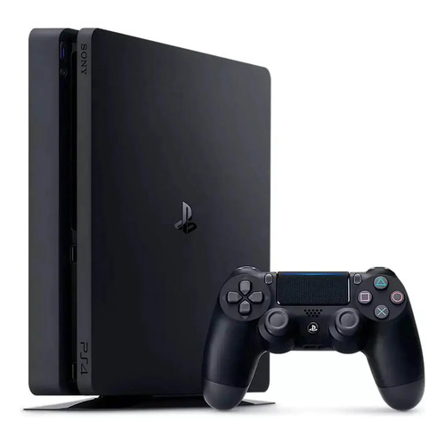 Sony Playstation 4 Ps4 Slim 500gb +2 Controles + Jogo
