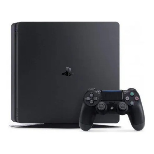 Sony Playstation 4 Ps4 Slim 500gb +2 Controles + Jogo