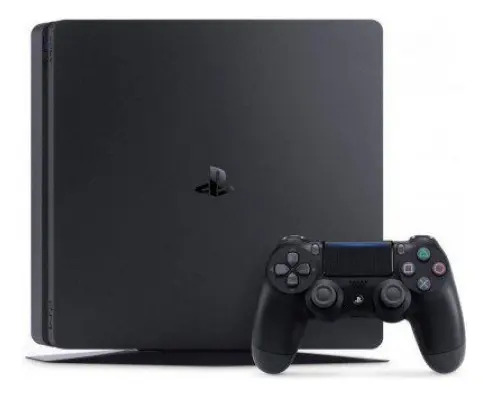 Sony Playstation 4 Ps4 Slim 500gb +2 Controles + Jogo