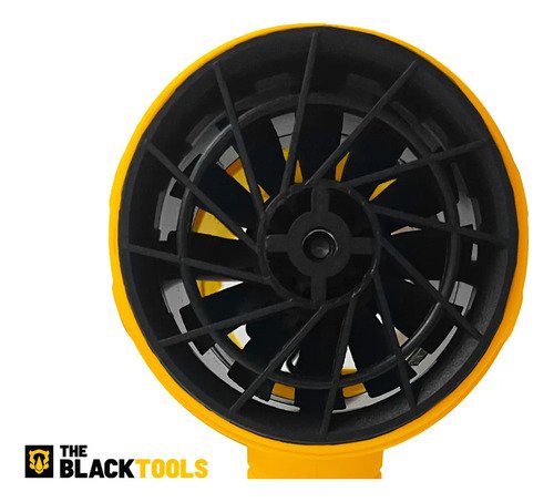 Soprador De Ar Turbo 21v Portátil Bateria Recarregável Potente Para Folhas Pó Limpeza Carro Tso-21a The Black Tools
