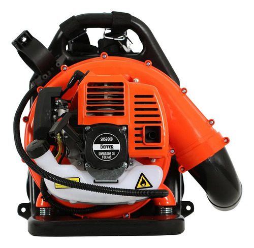 Soprador de folhas costal a gasolina 593cc deffer