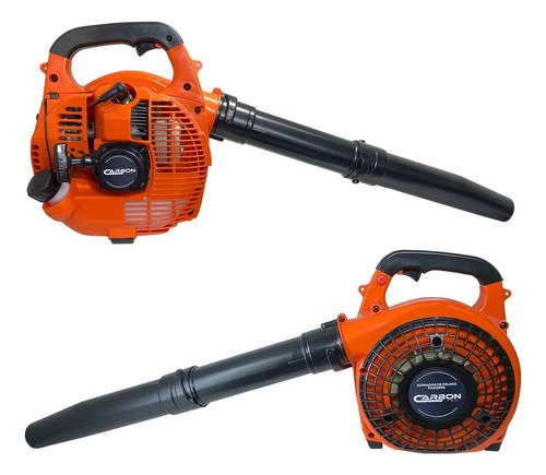 Soprador de folhas lateral Fak260S 2T 26Cc 0,90Hp Carbon Fak cor laranja profissional a gasolina
