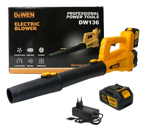 Soprador profissional a bateria 60000rpm 88v dewen