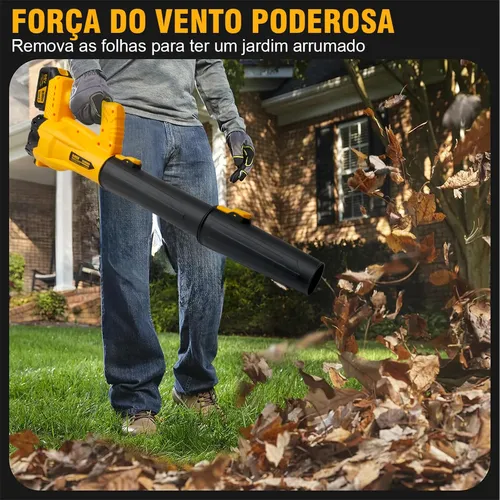 Soprador Profissional À Bateria 60000rpm 88v Dewen