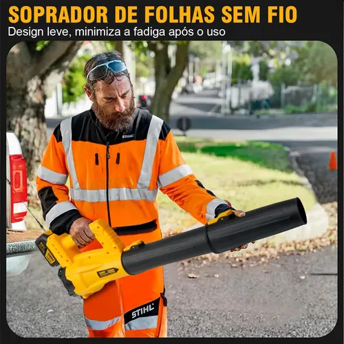 Soprador Profissional À Bateria 60000rpm 88v Dewen