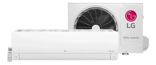 Split hi wall inverter lg dual compact r 32 12000 btuh frio