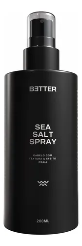 Spray texturizador cabelo masculino sea salt better 200ml